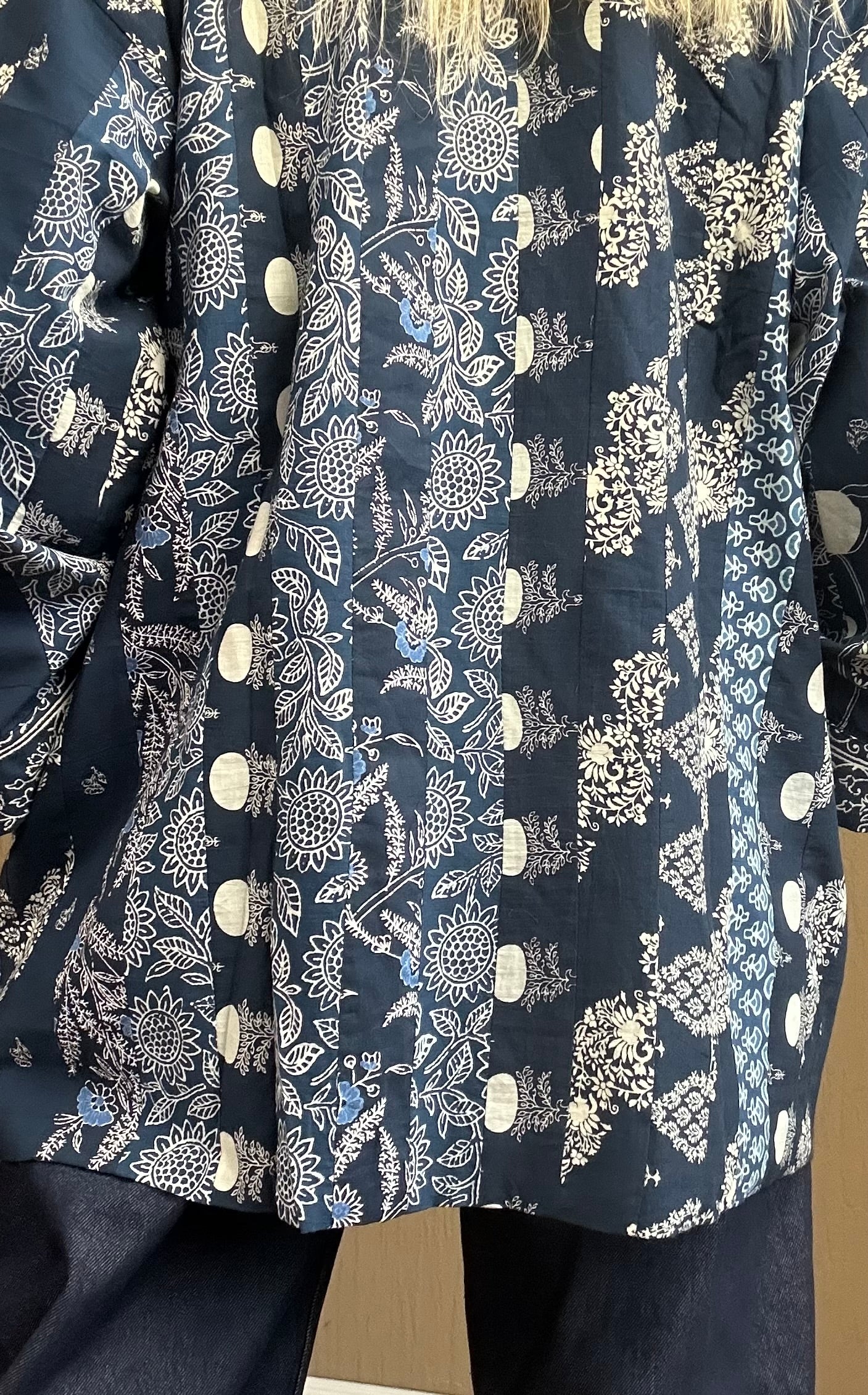 Patchwork Kimono Jacke