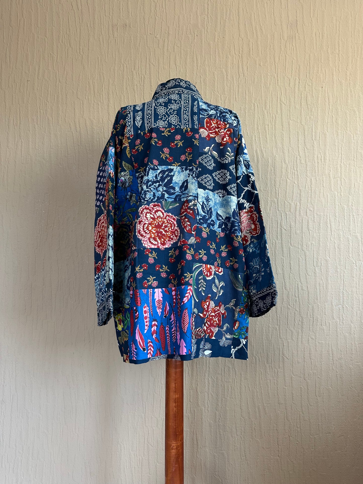 Patchwork Kimono Jacke