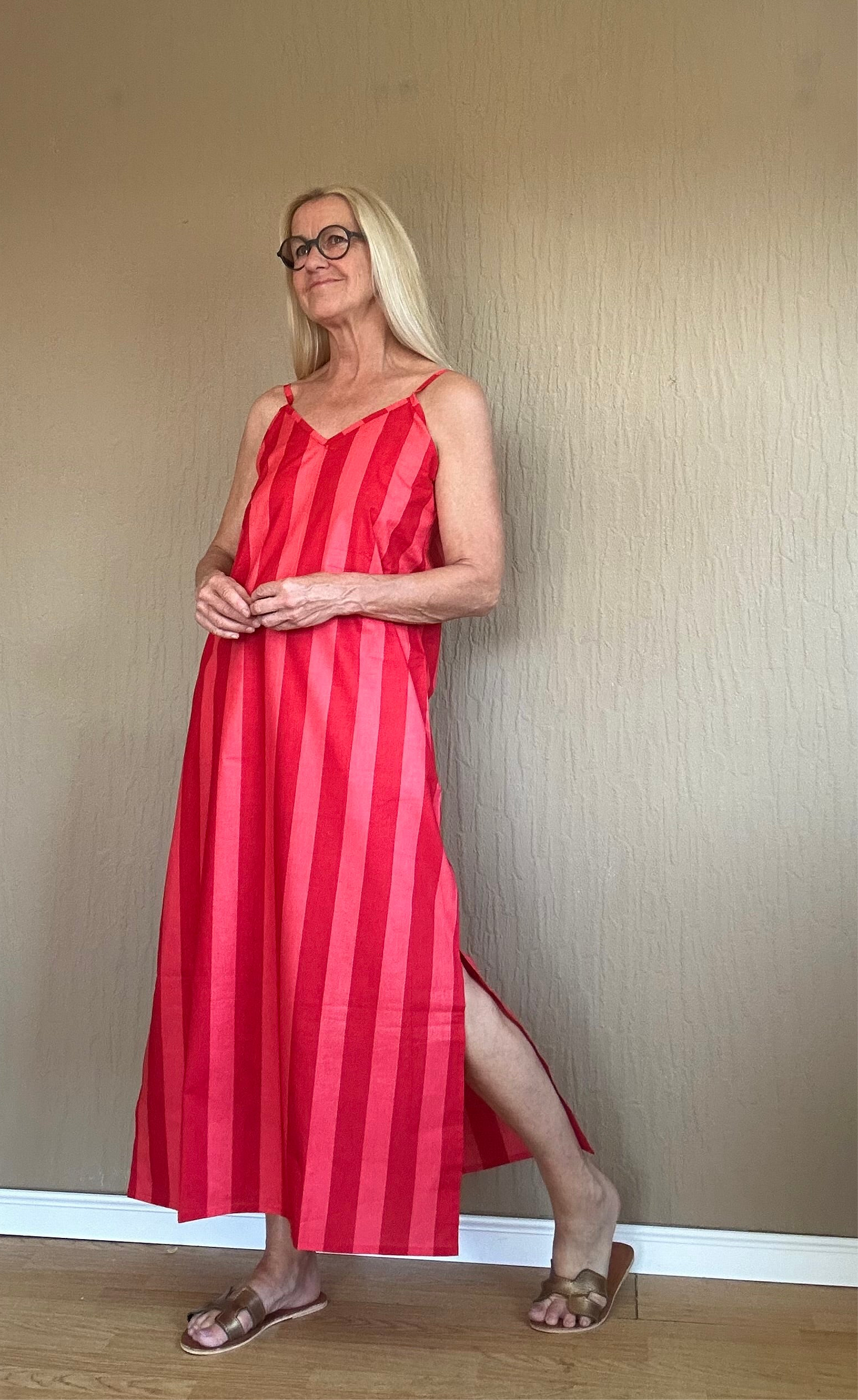 Spaghettiträger Kleid