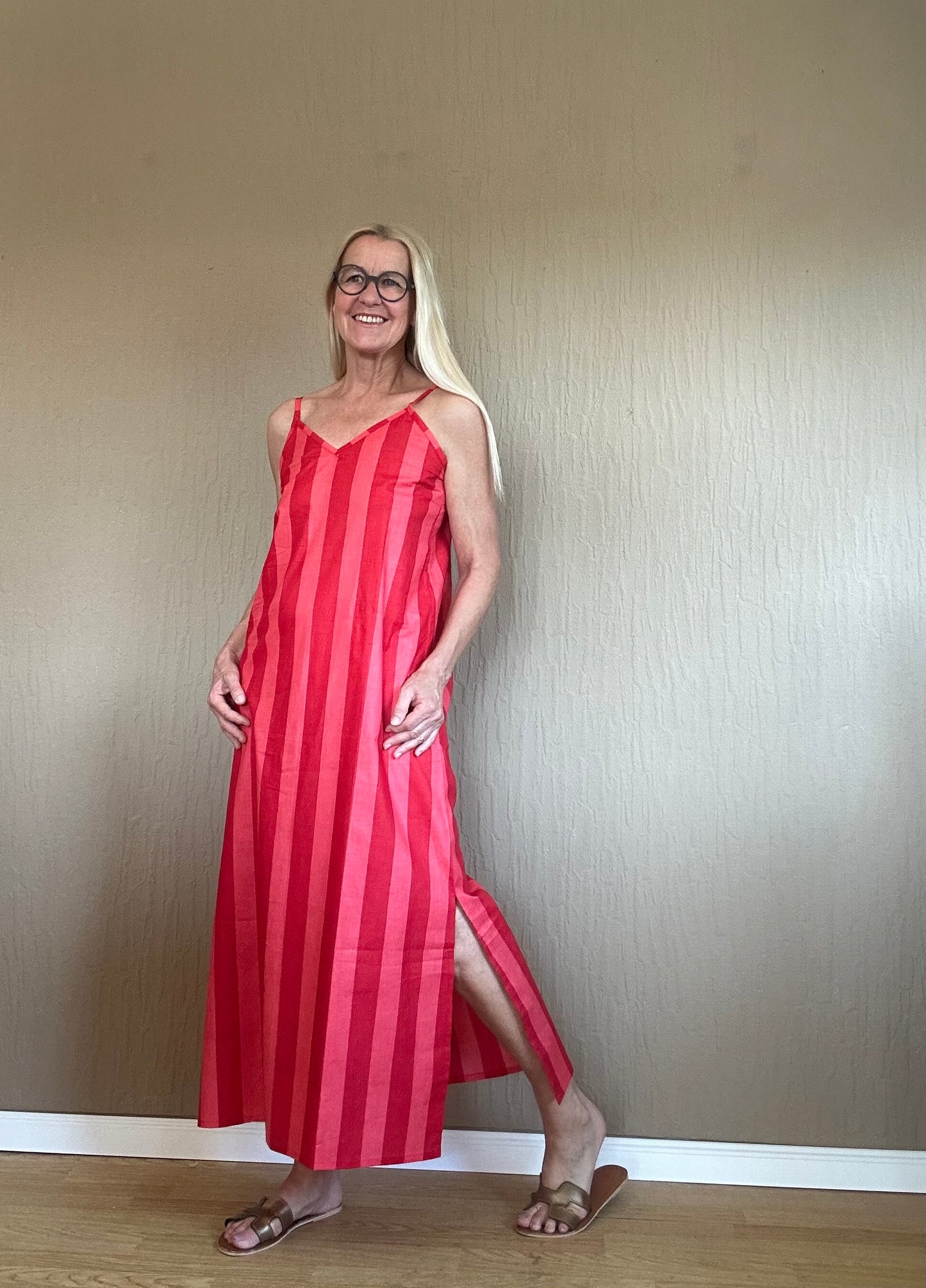 Spaghettiträger Kleid