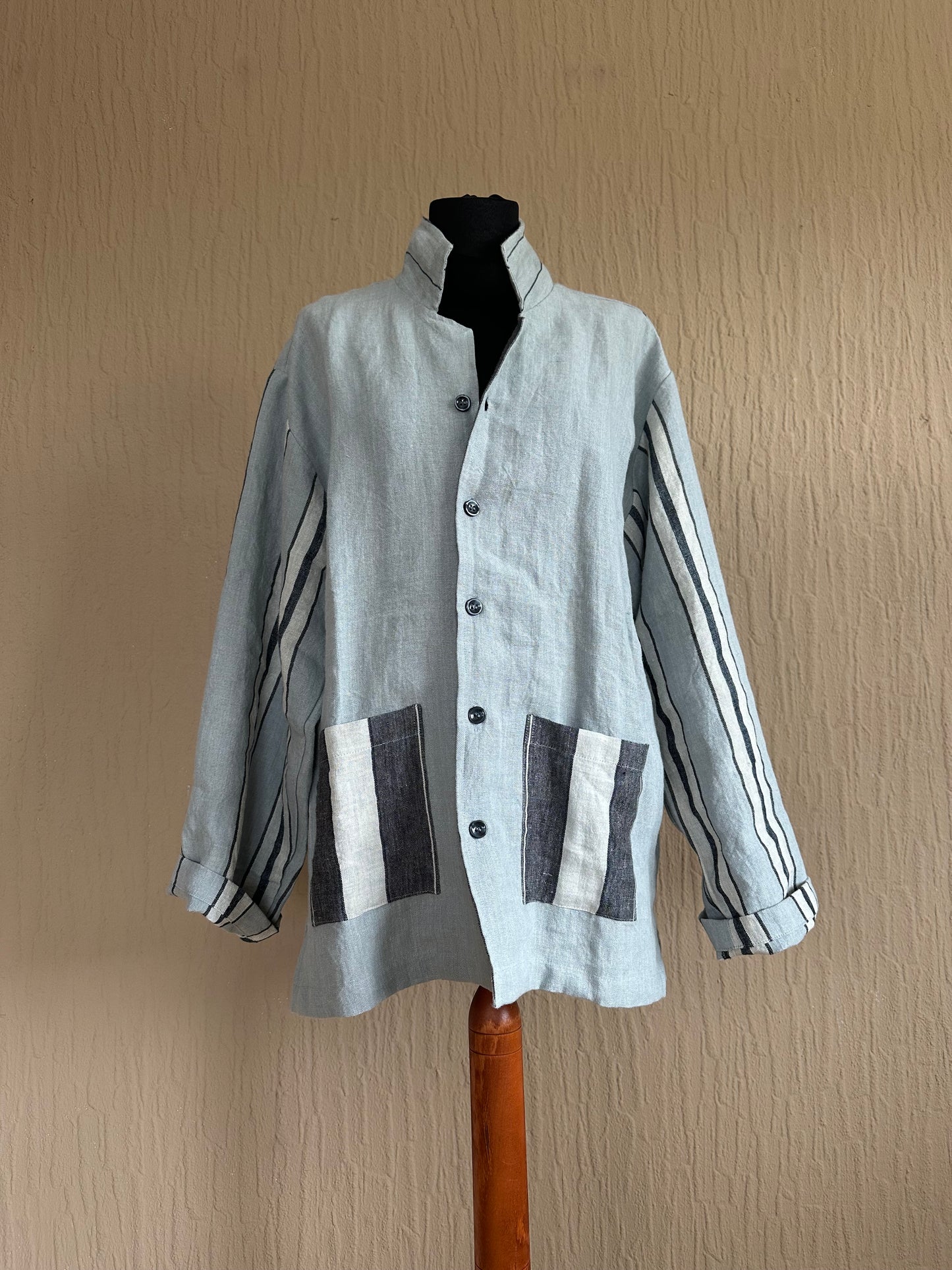 Leinen Blazer