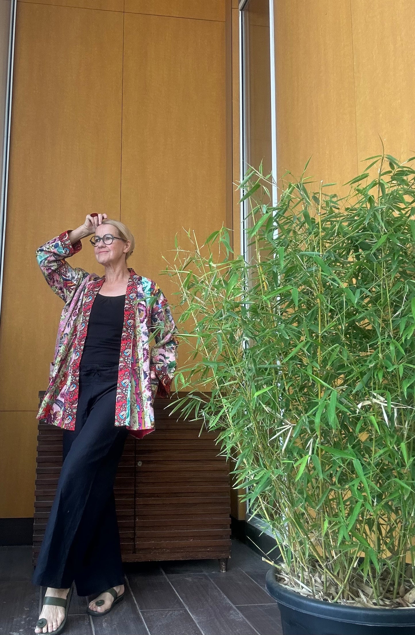 Kimono Jacke Wendbar