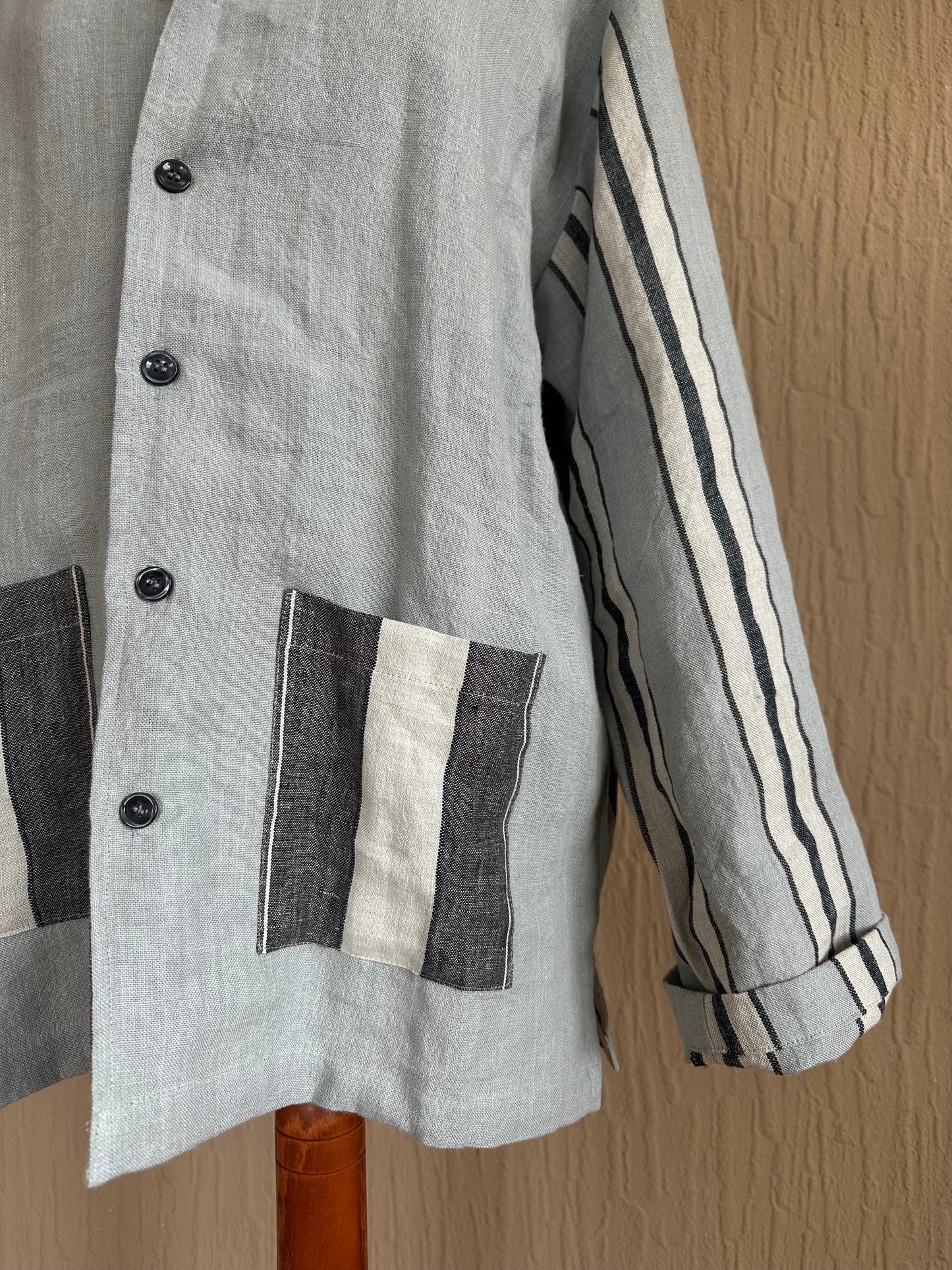 Leinen Blazer