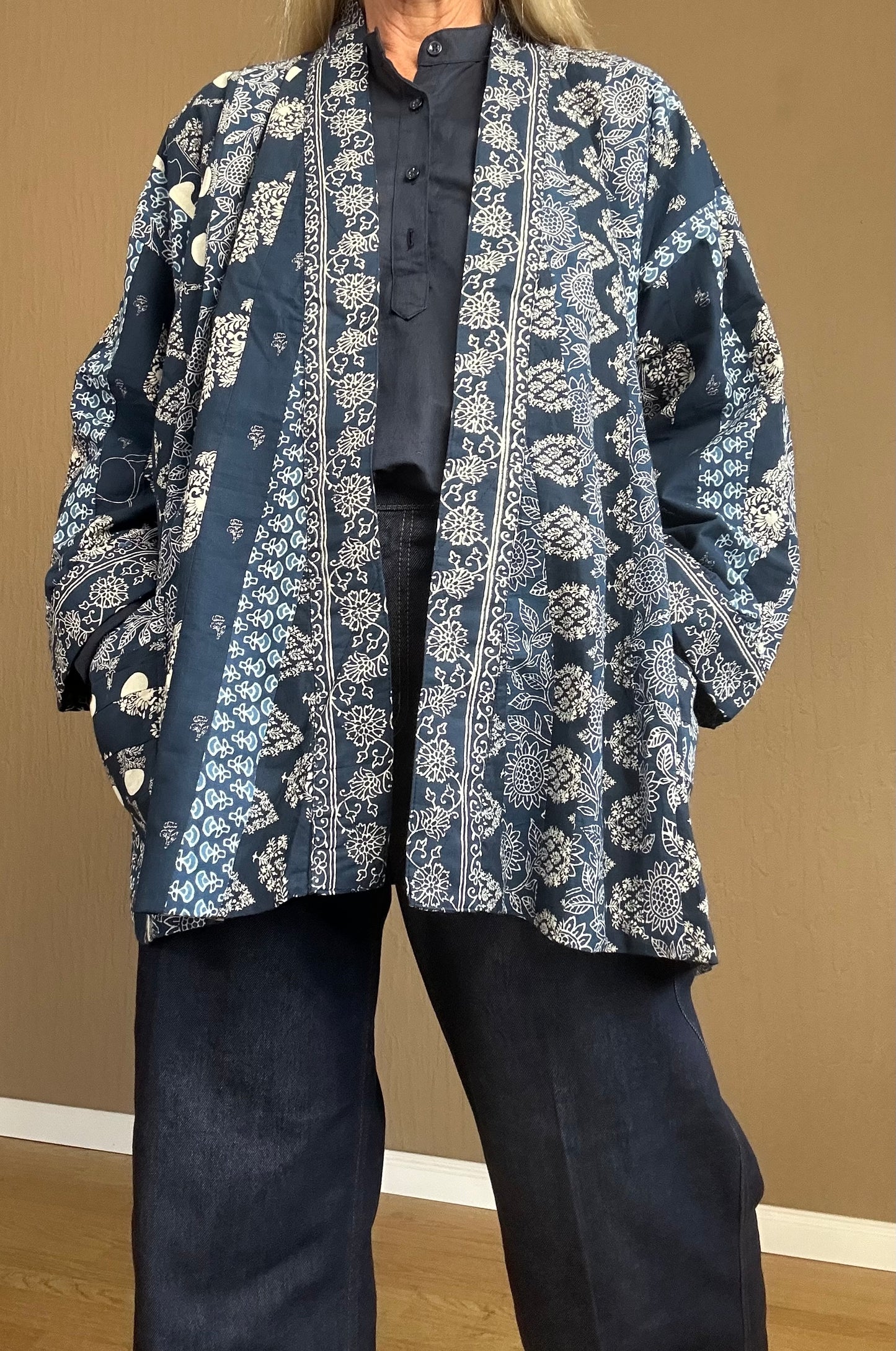 Patchwork Kimono Jacke