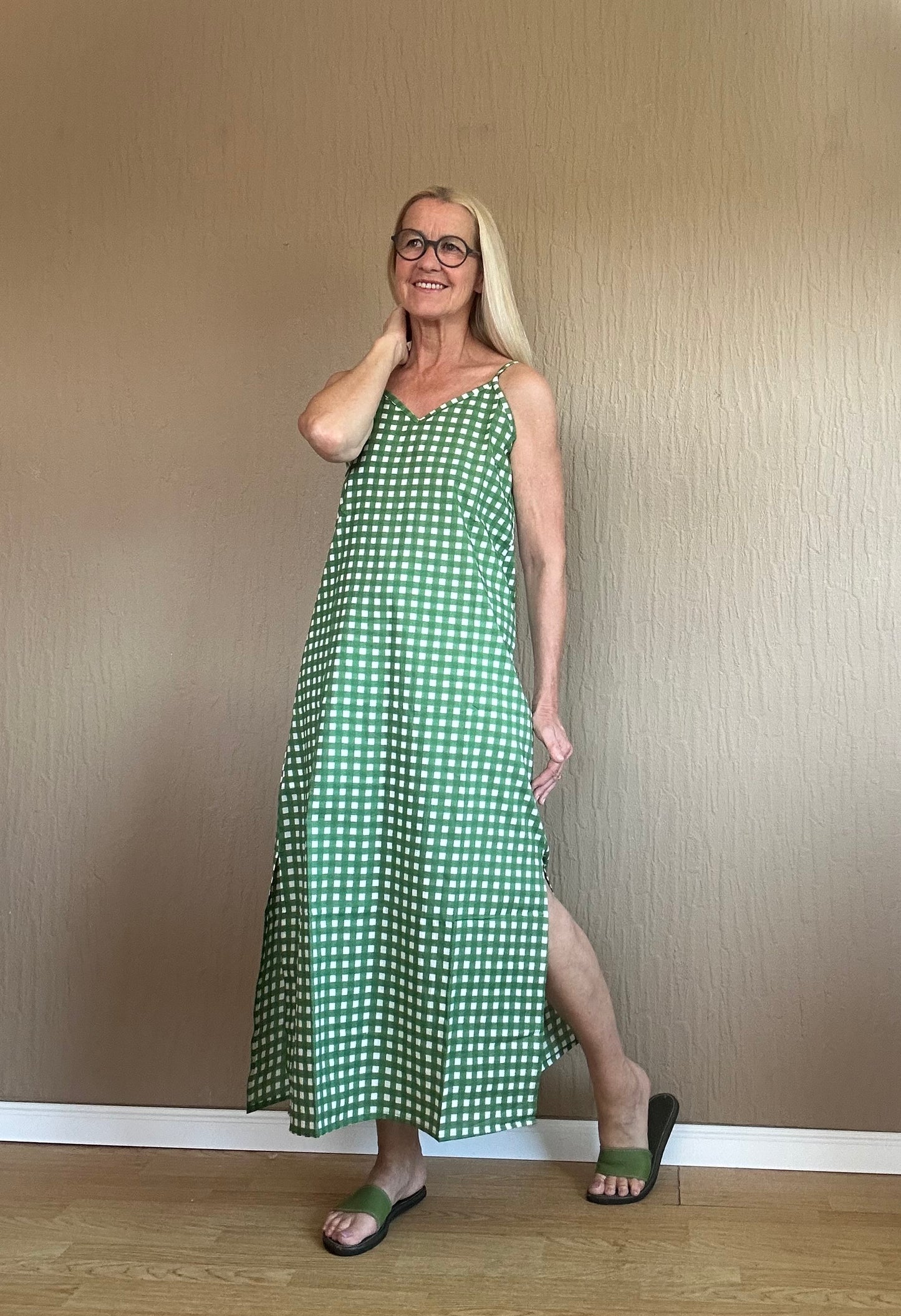 Spaghettiträger Kleid