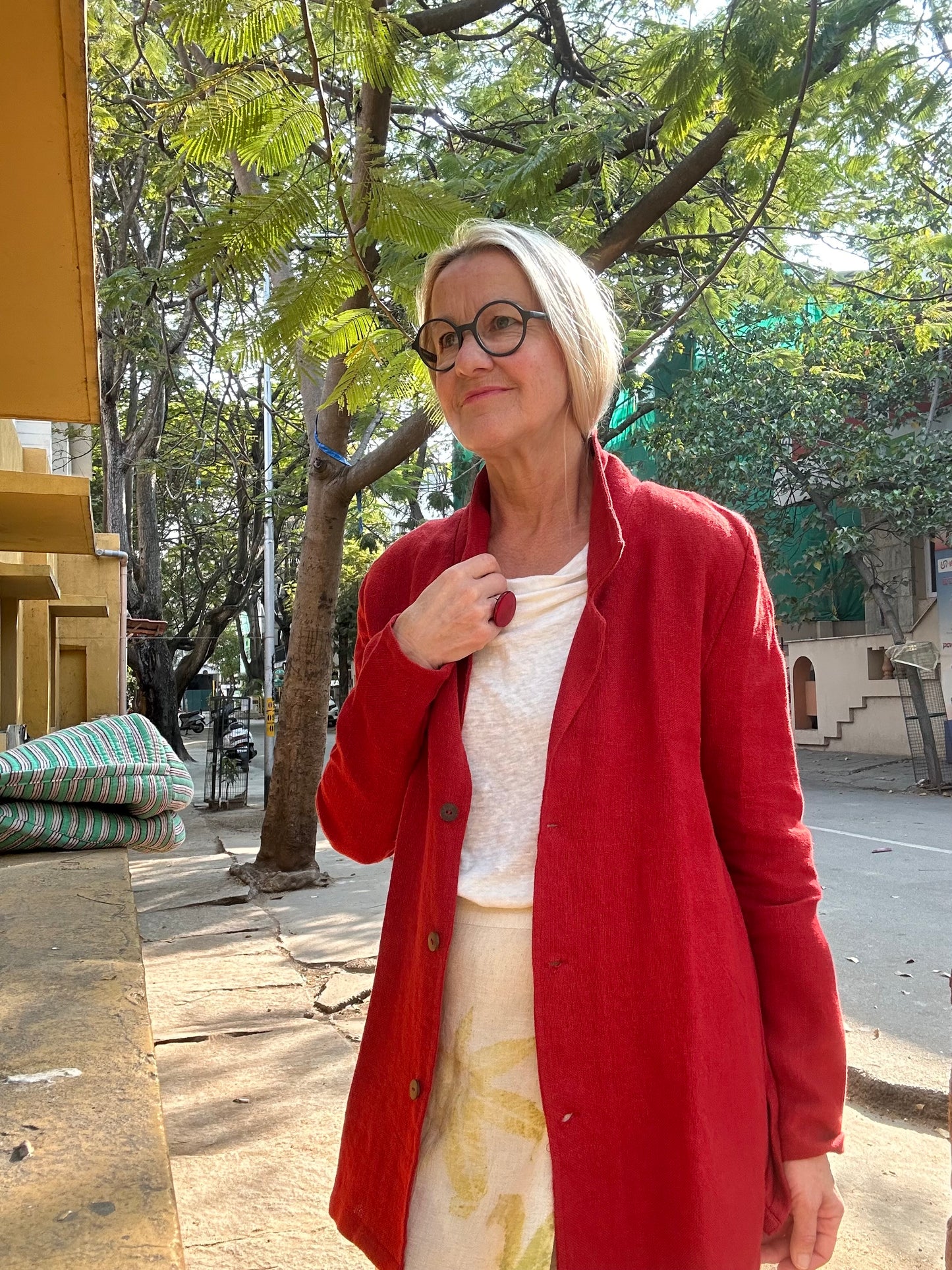 Blazer aus Bio Baumwolle