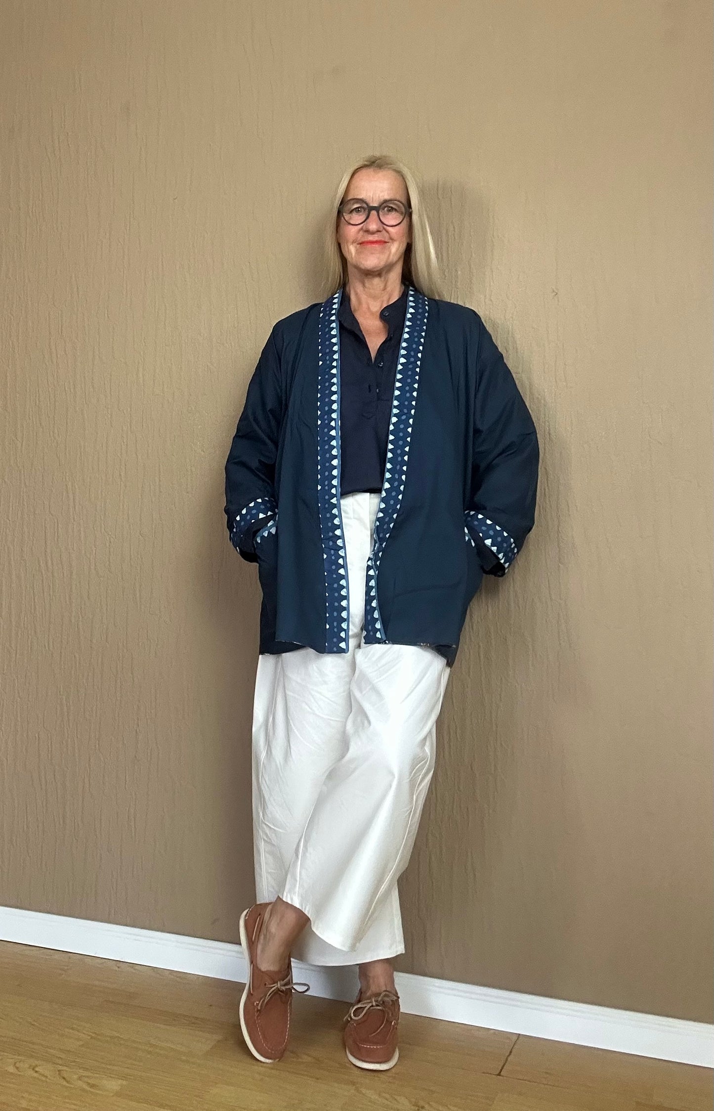 Patchwork Kimono Jacke