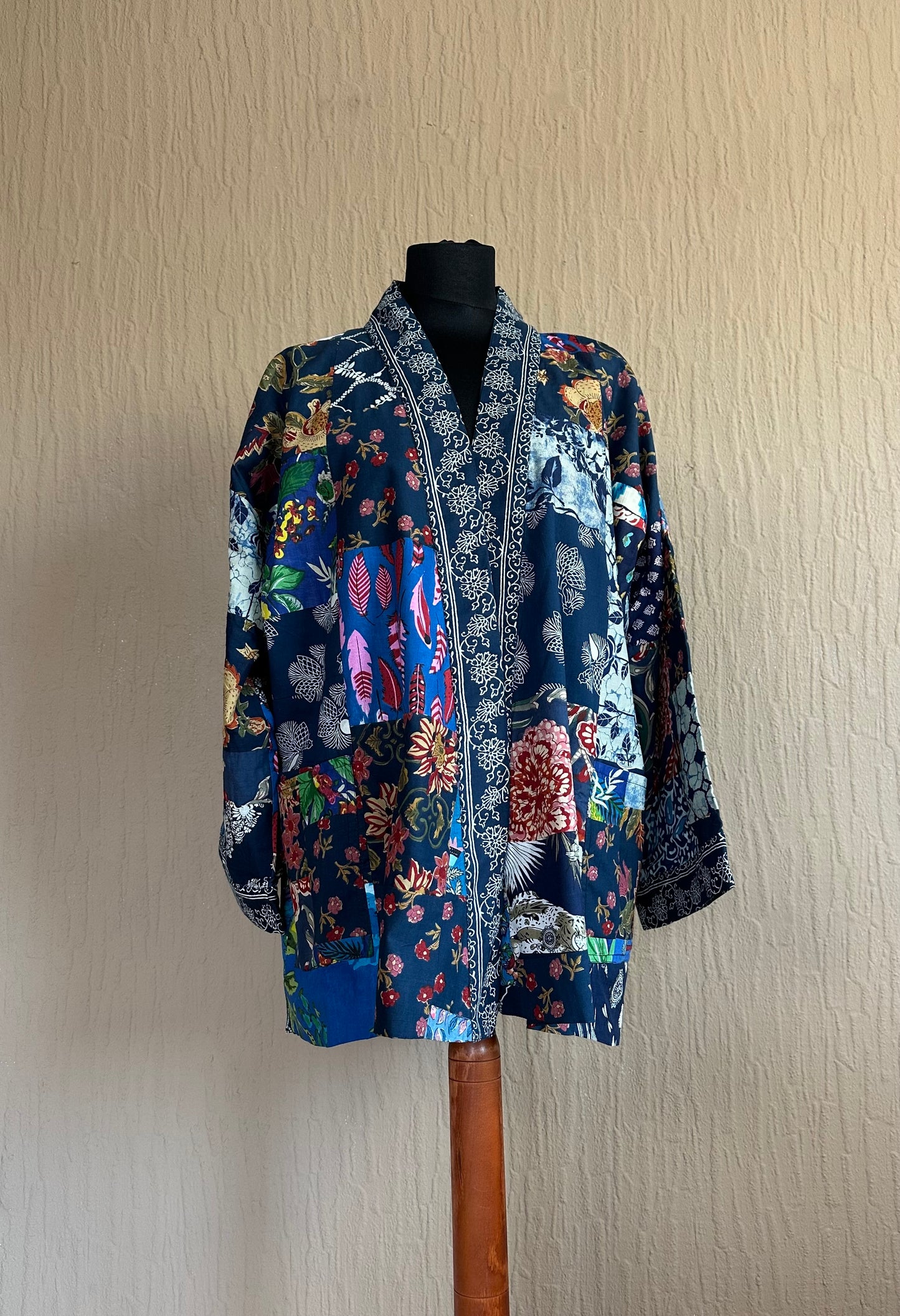 Patchwork Kimono Jacke