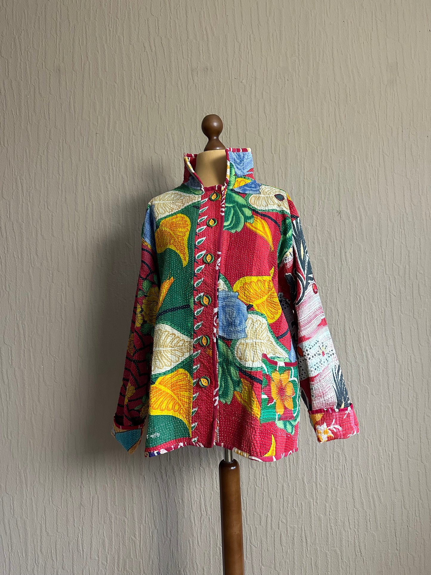 Vintage Kantha Jacke