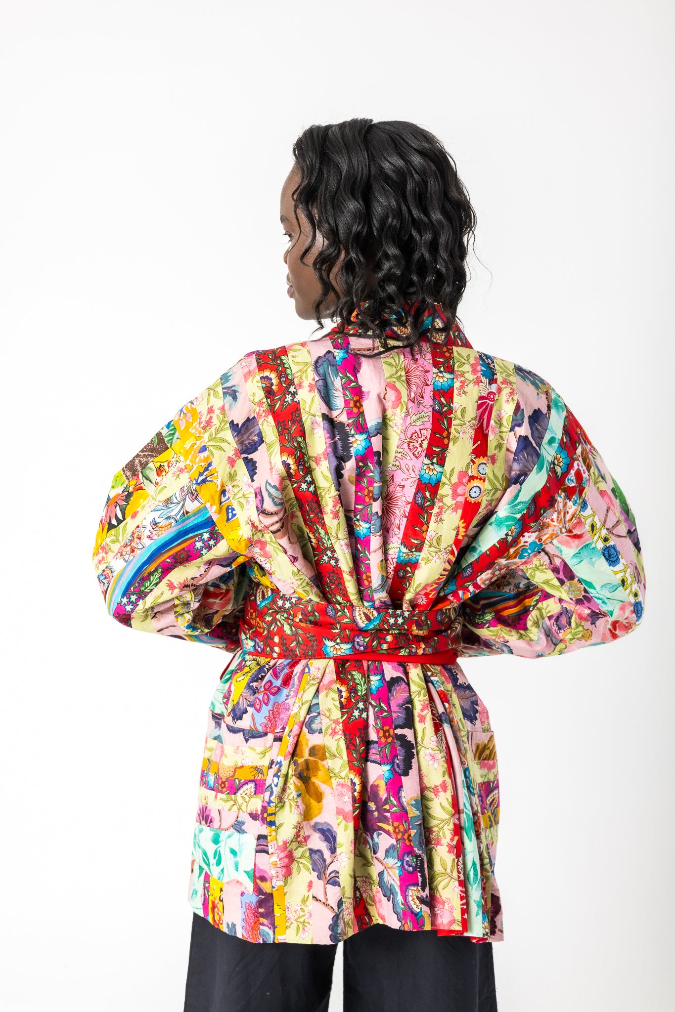Kimono Jacke Wendbar