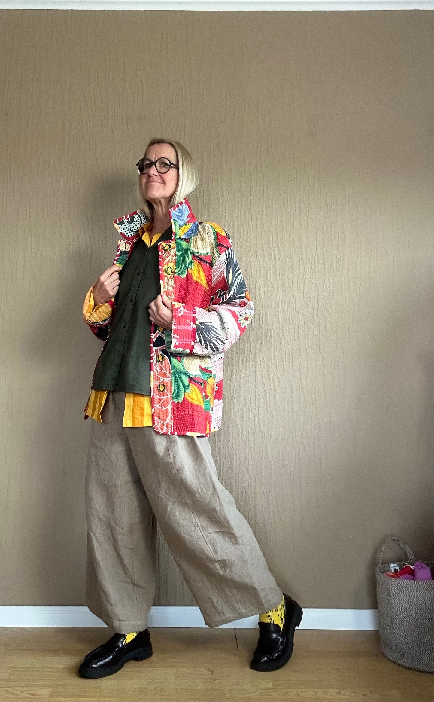 Vintage Kantha Jacke