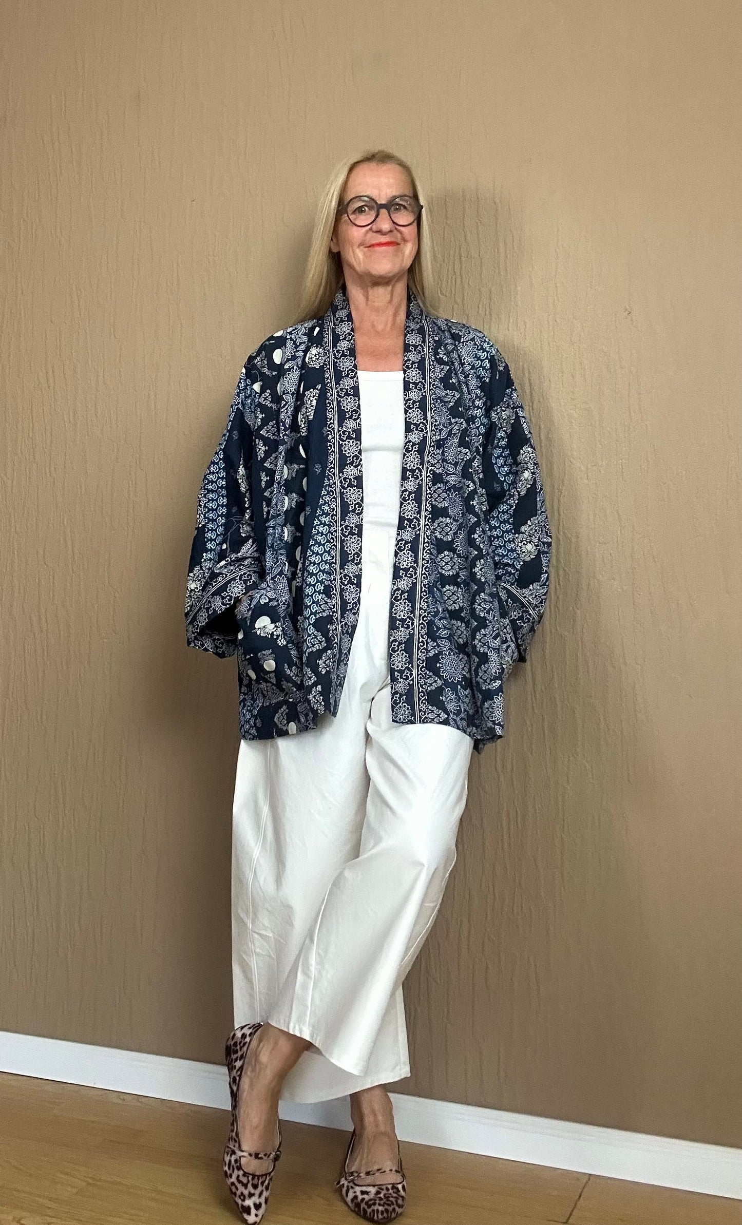 Patchwork Kimono Jacke