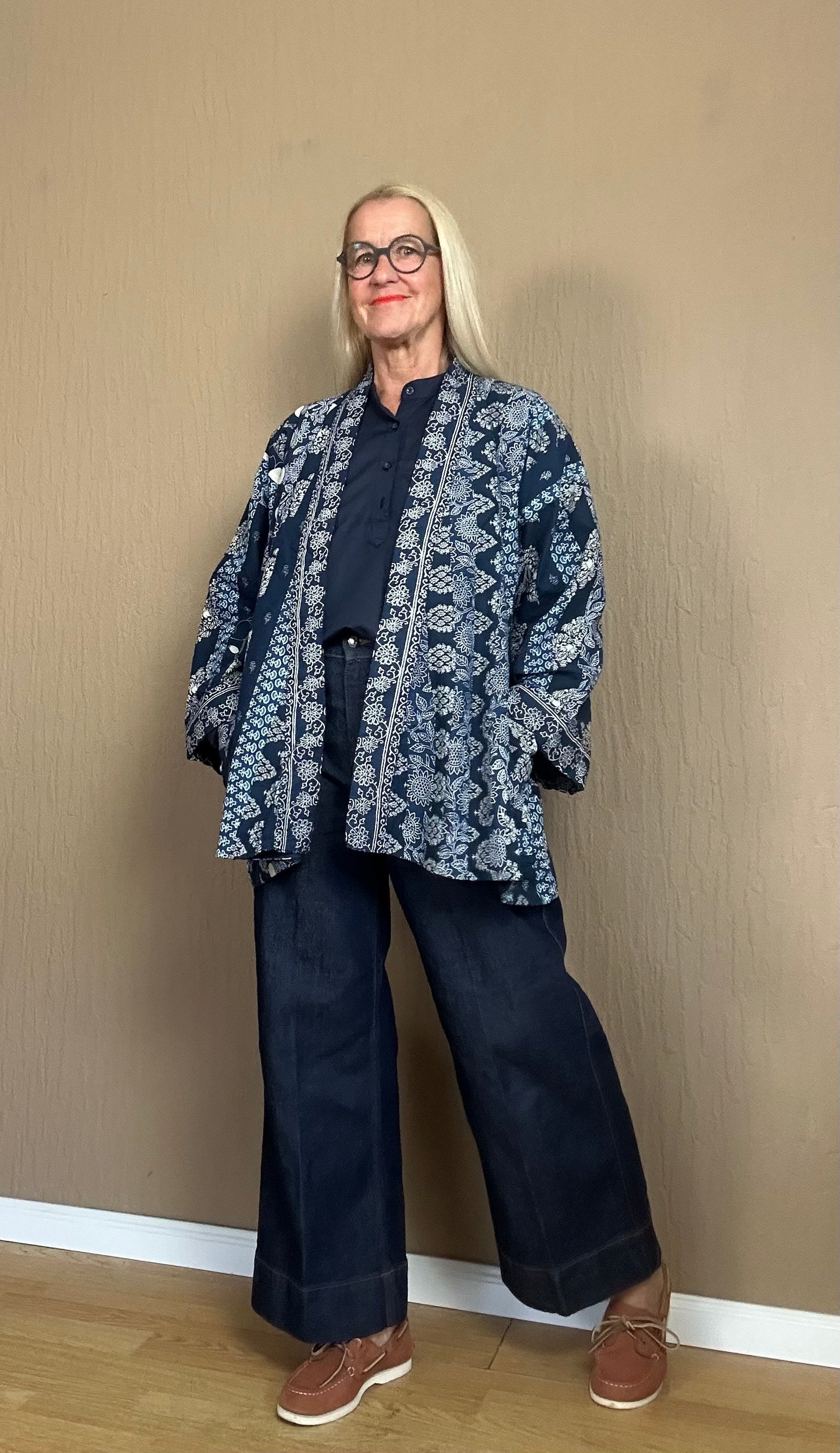 Patchwork Kimono Jacke