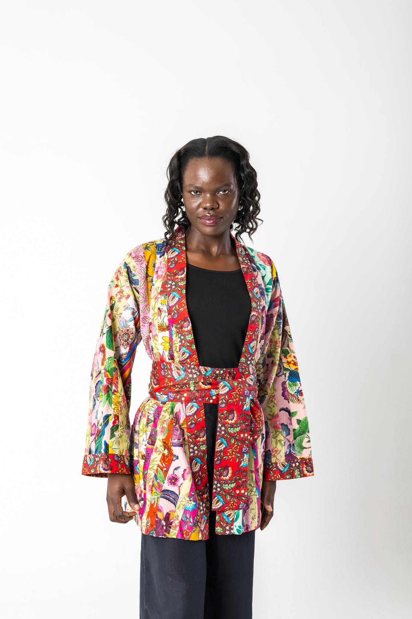 Kimono Jacke Wendbar