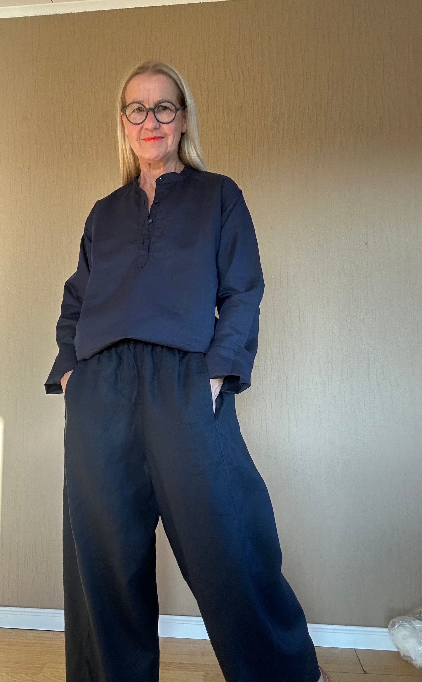 Leinenbluse