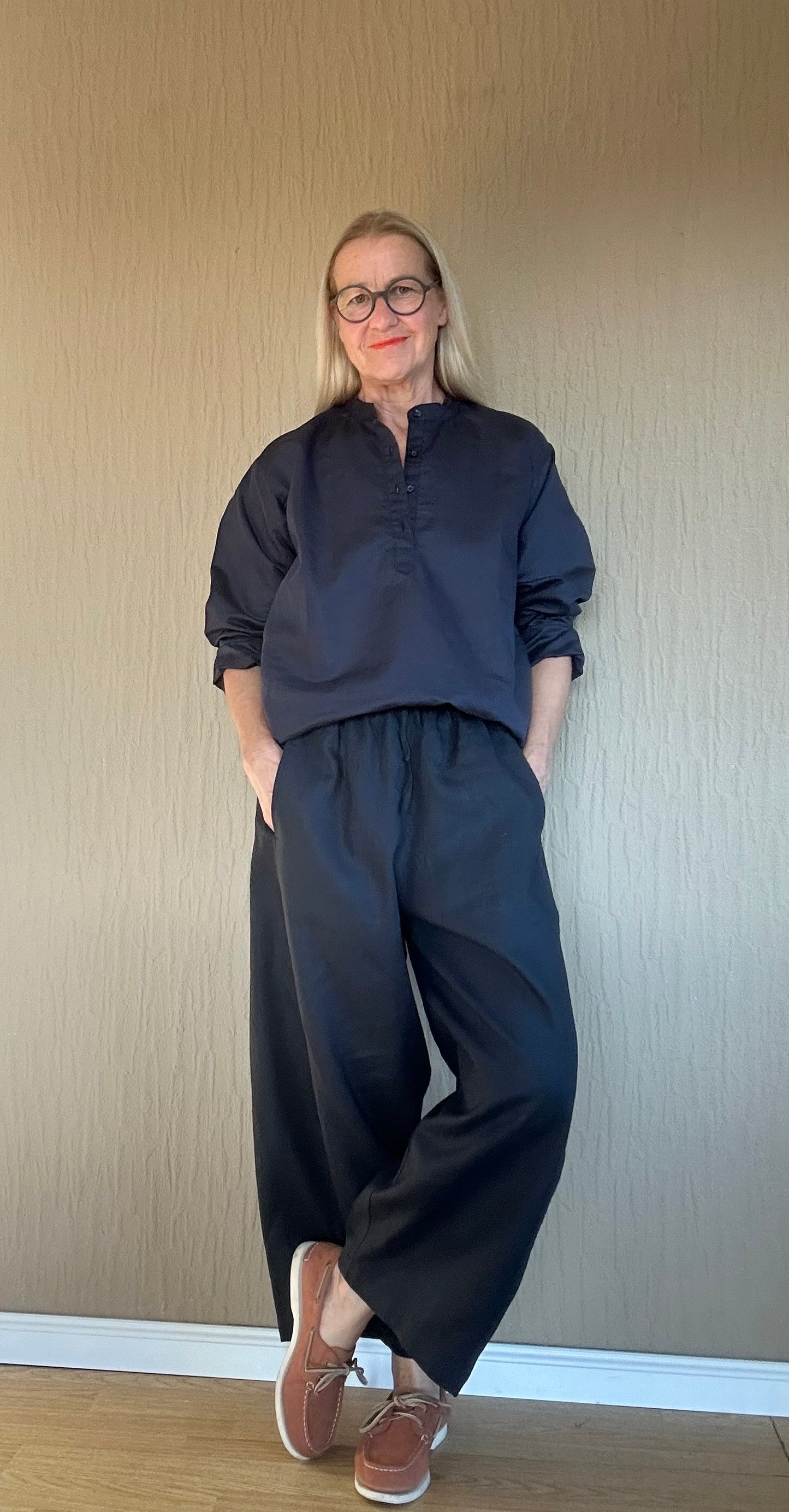 Leinenbluse