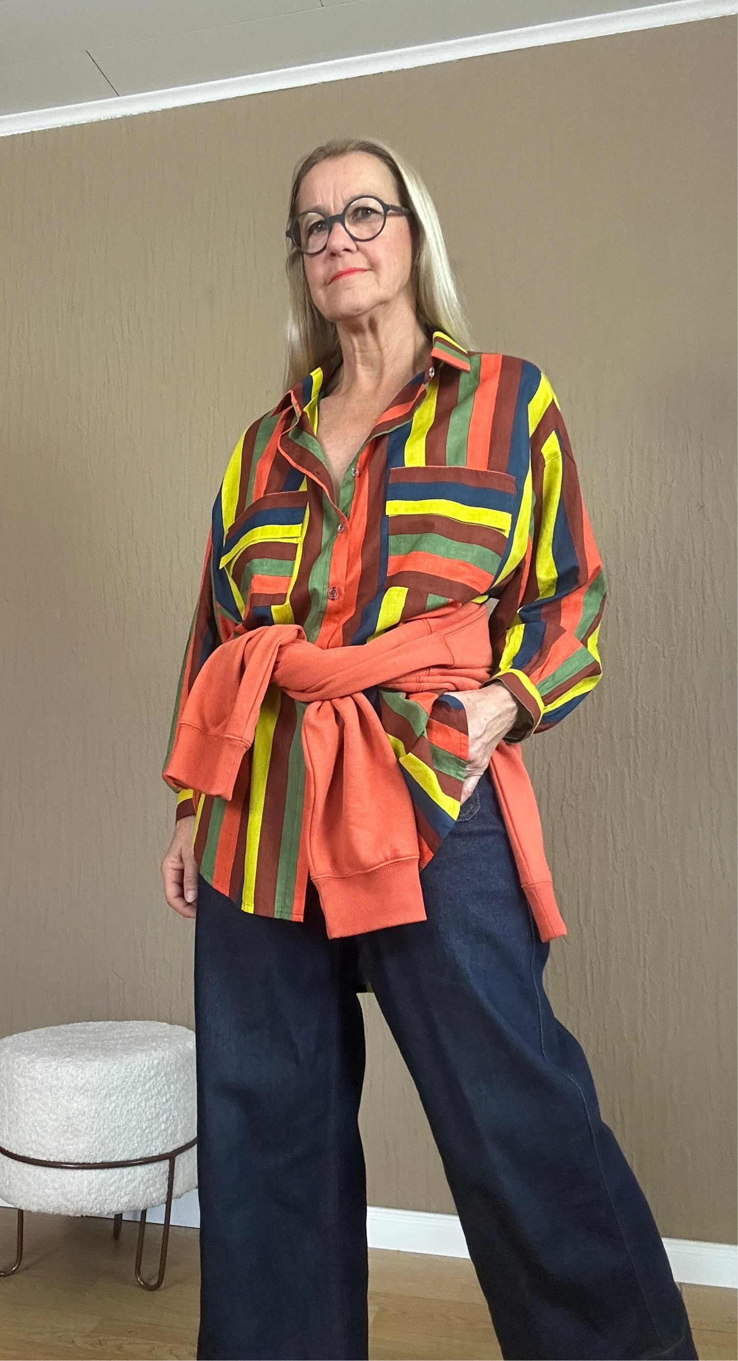 Oversized Bluse