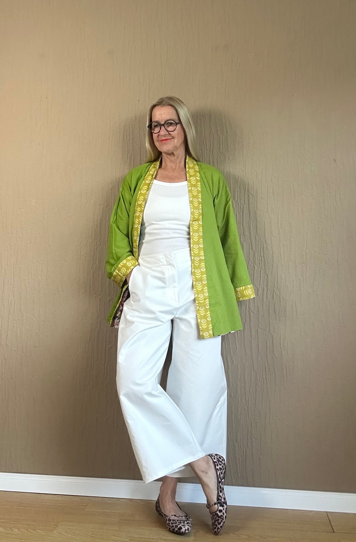 Patchwork Kimono Jacke