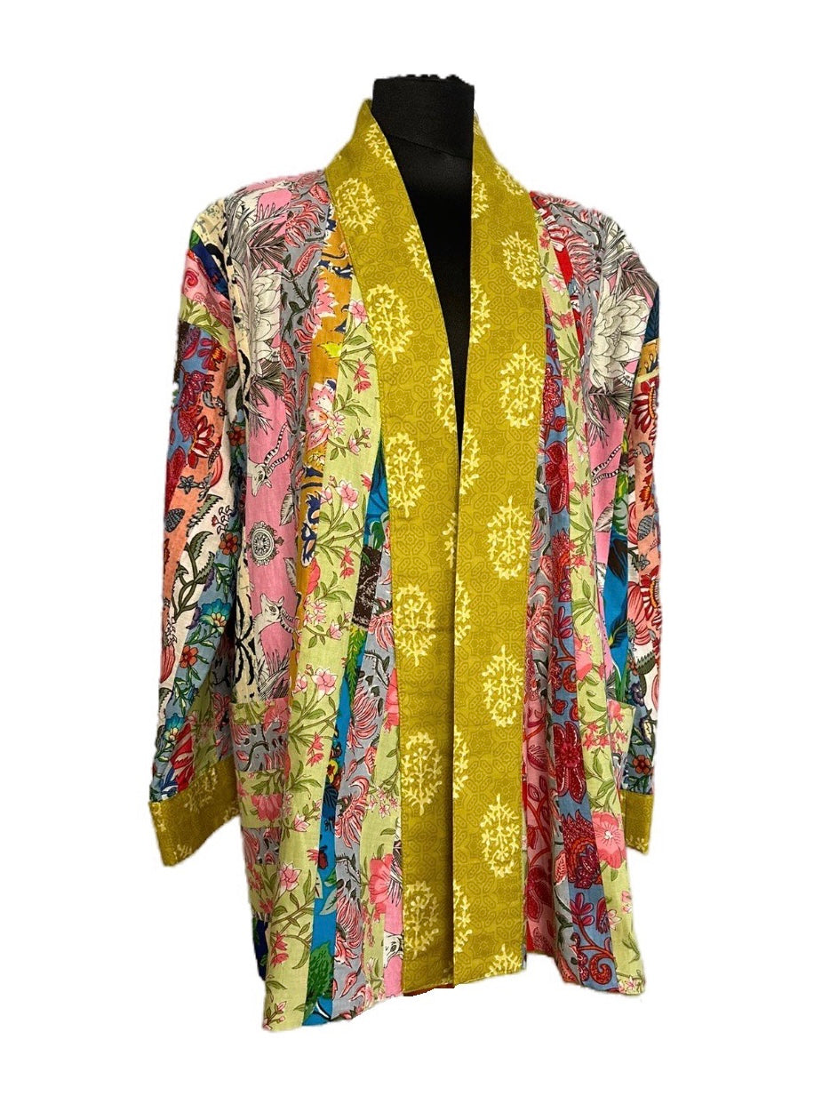 Kimono acke offen von vorne