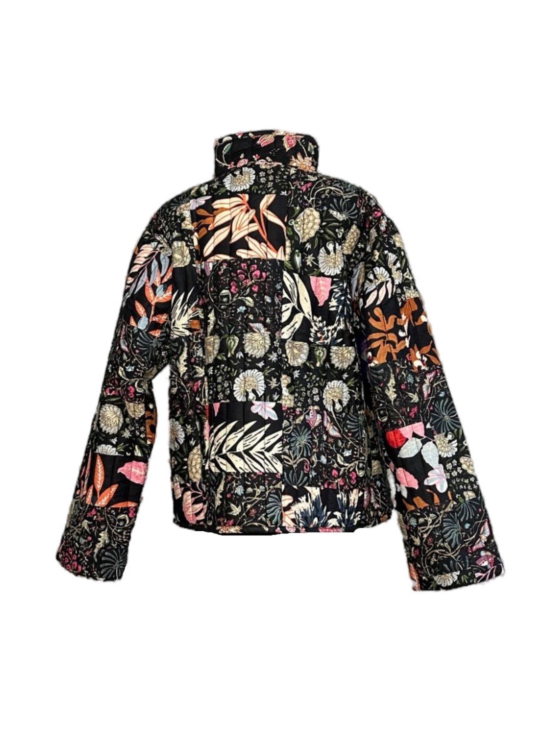 Steppjacke von hinten