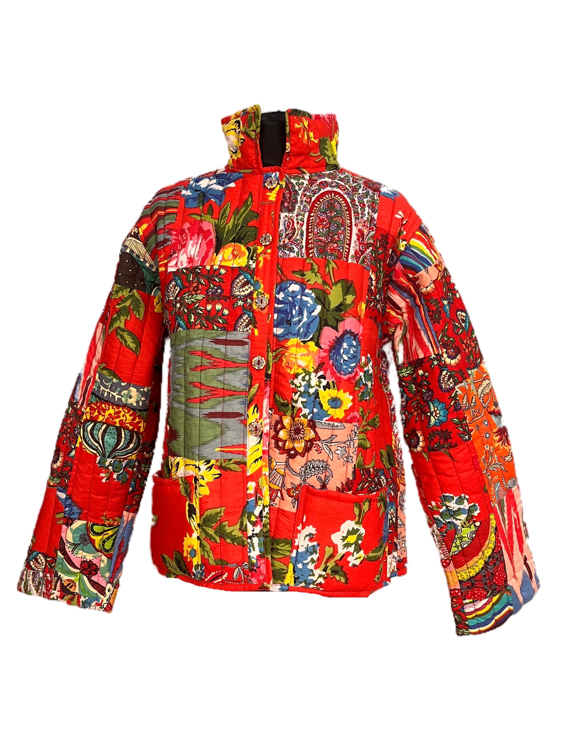 Steppjacke von vorne