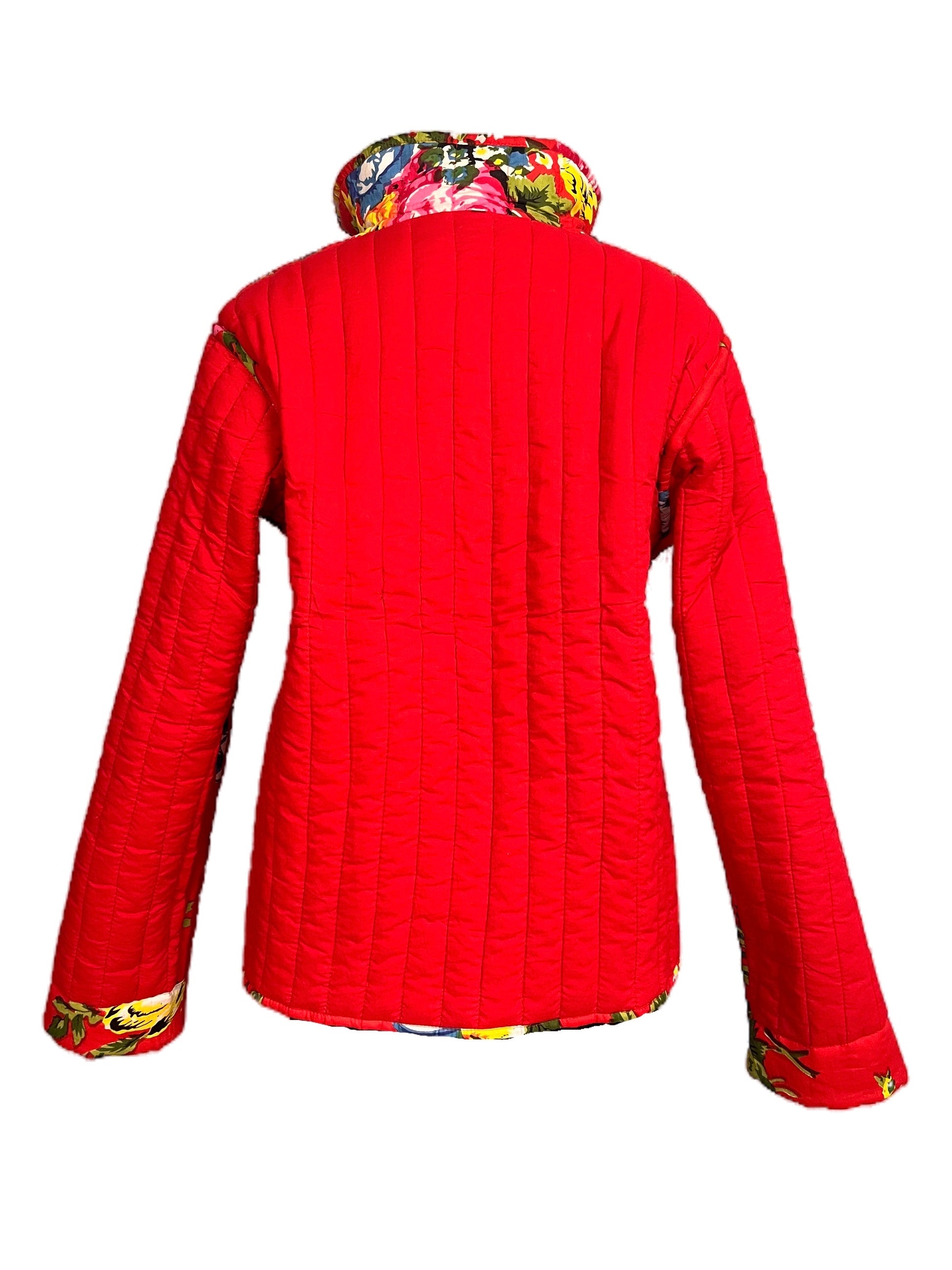 Steppjacke gewendet von hinten