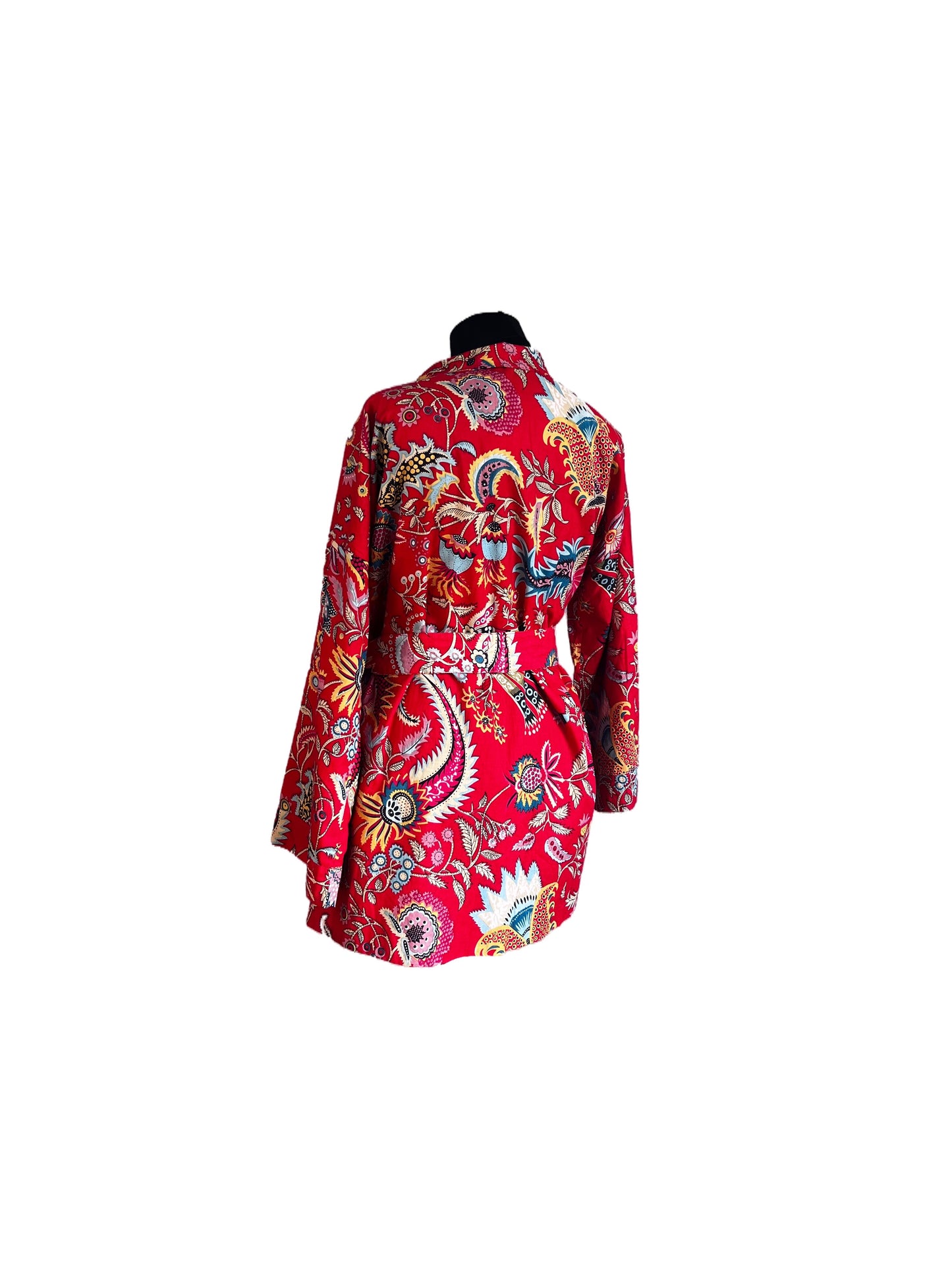 Kimono Jacke von hinten