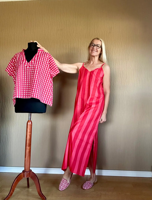 Spaghettiträger Kleid