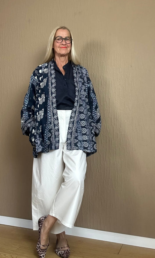 Patchwork Kimono Jacke