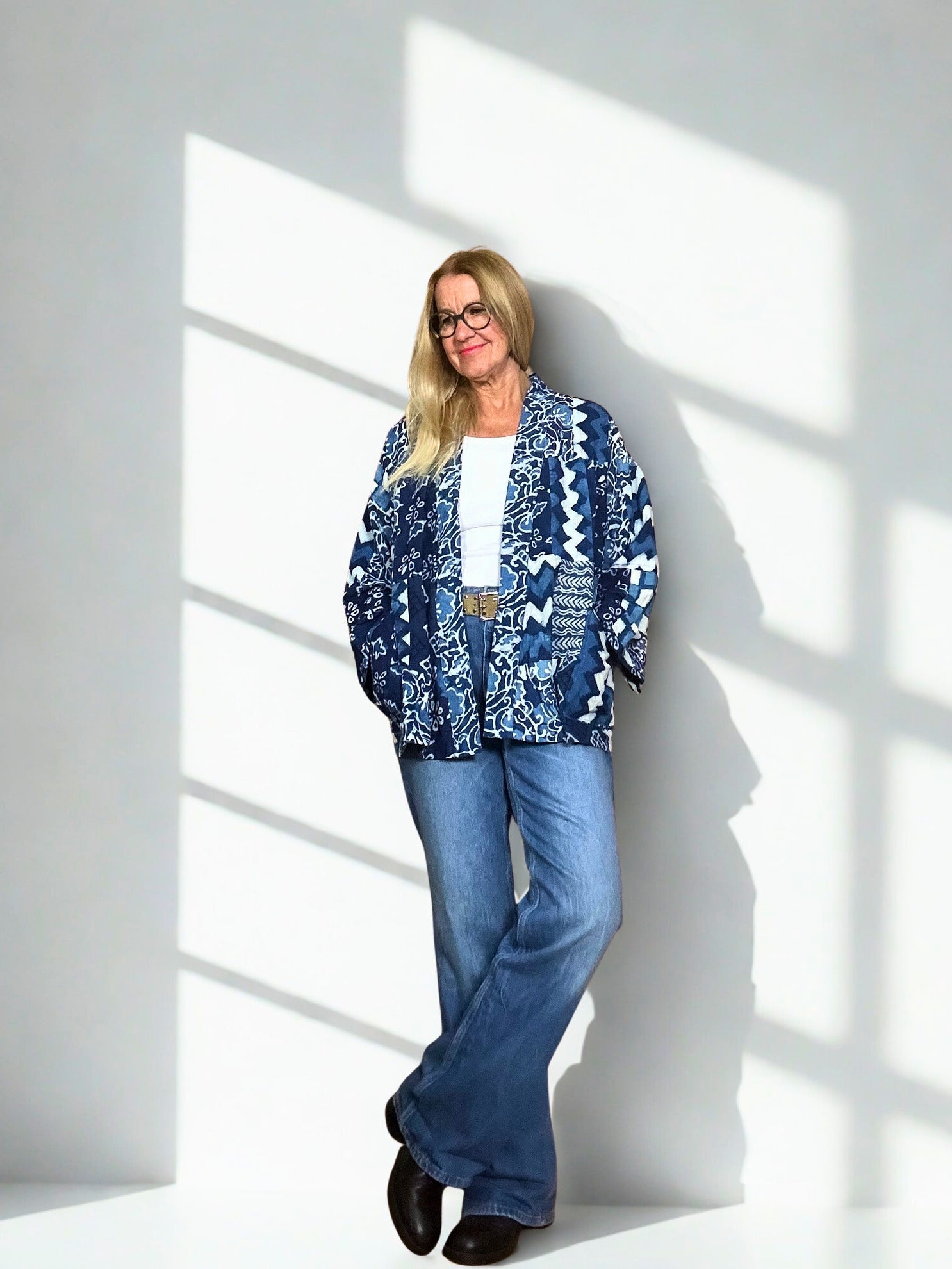 Patchwork Kimono Jacke