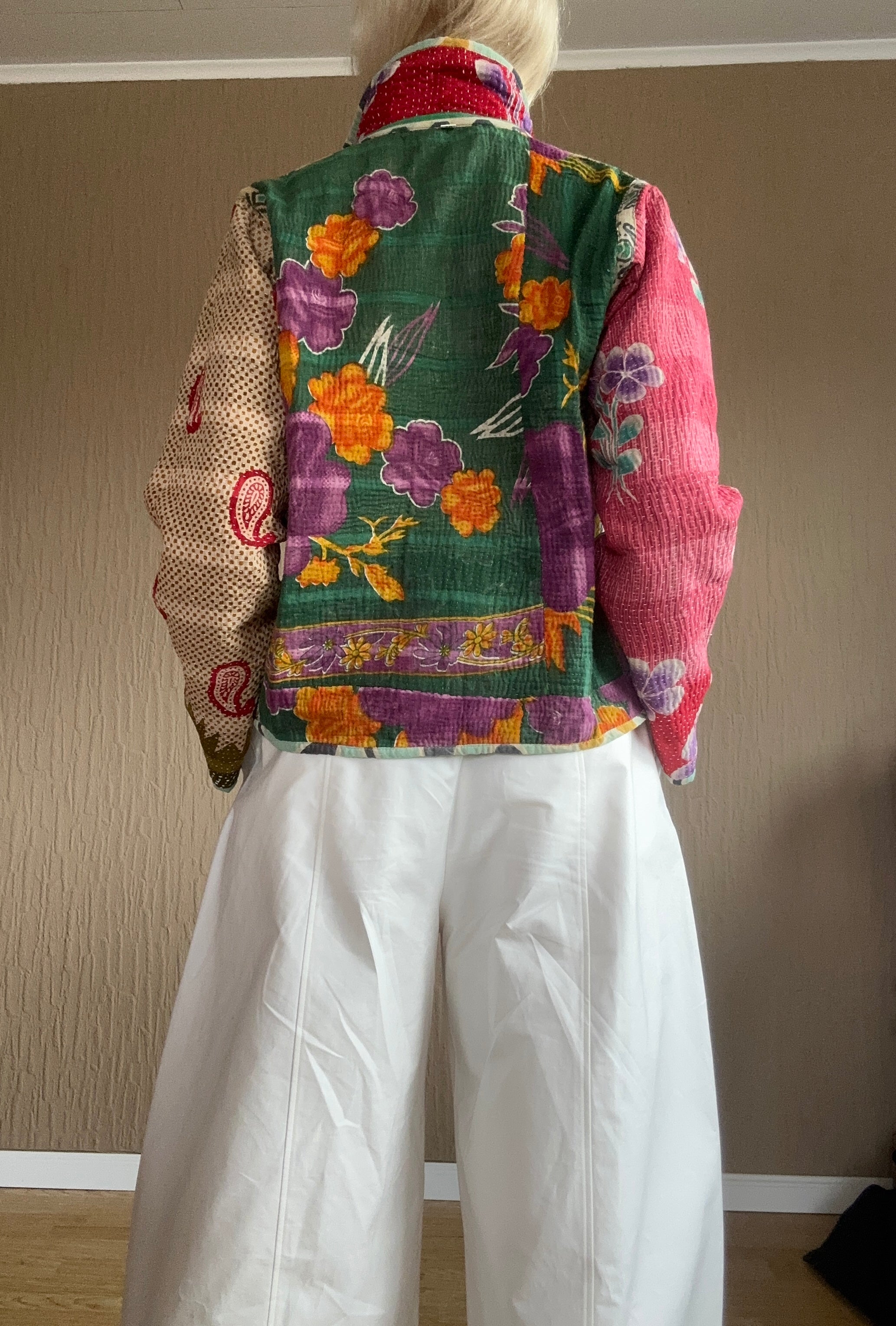 Vintage Kantha Jacke