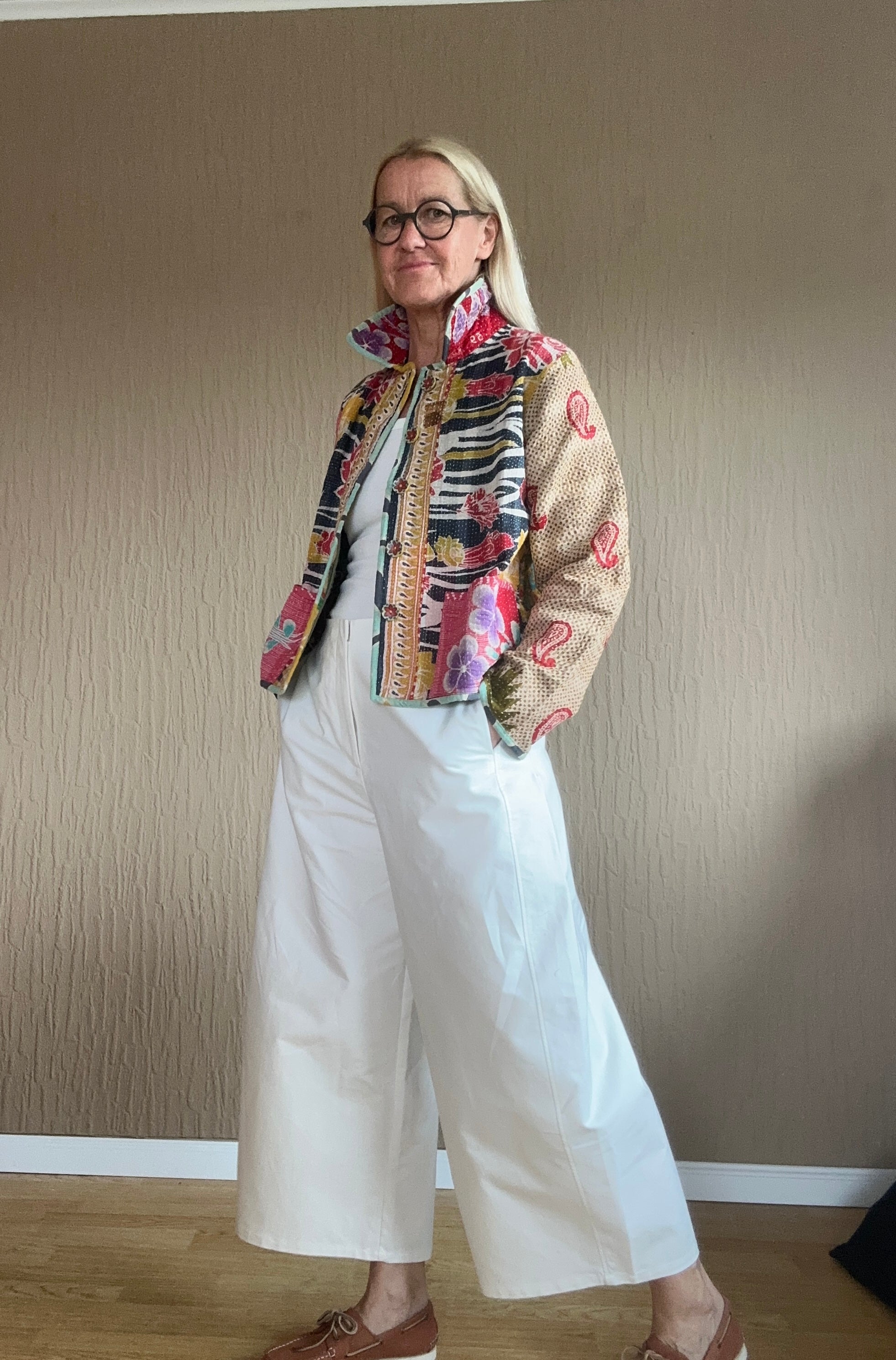 Vintage Kantha Jacke
