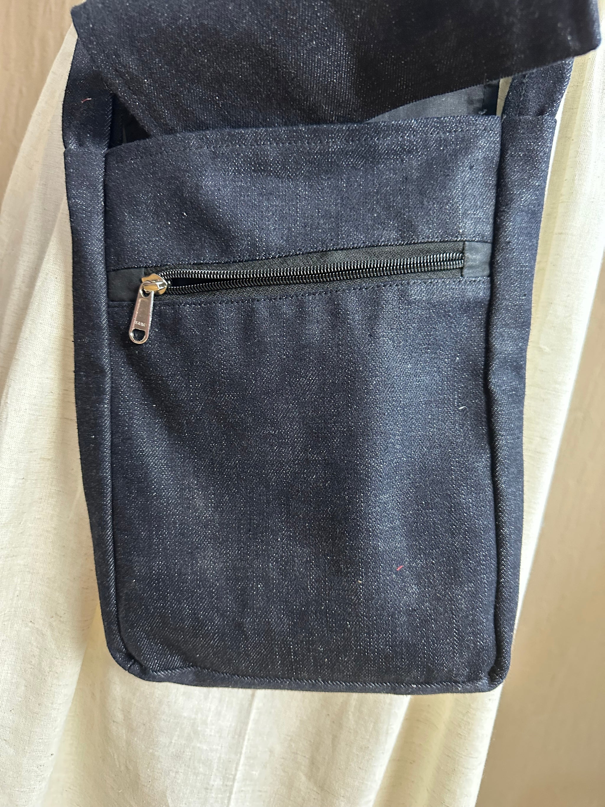 Denim Cross Body Bag