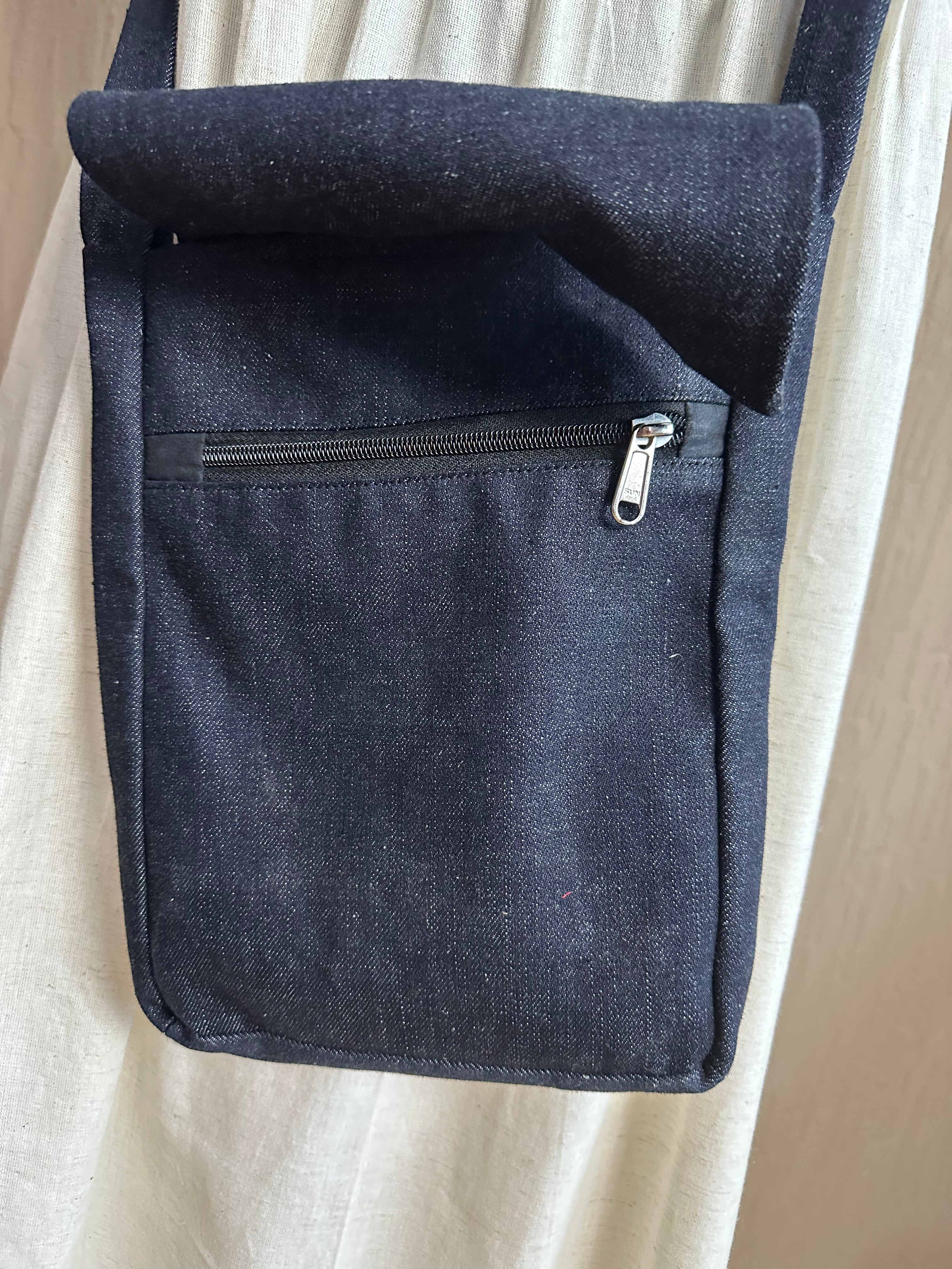 Denim Cross Body Bag
