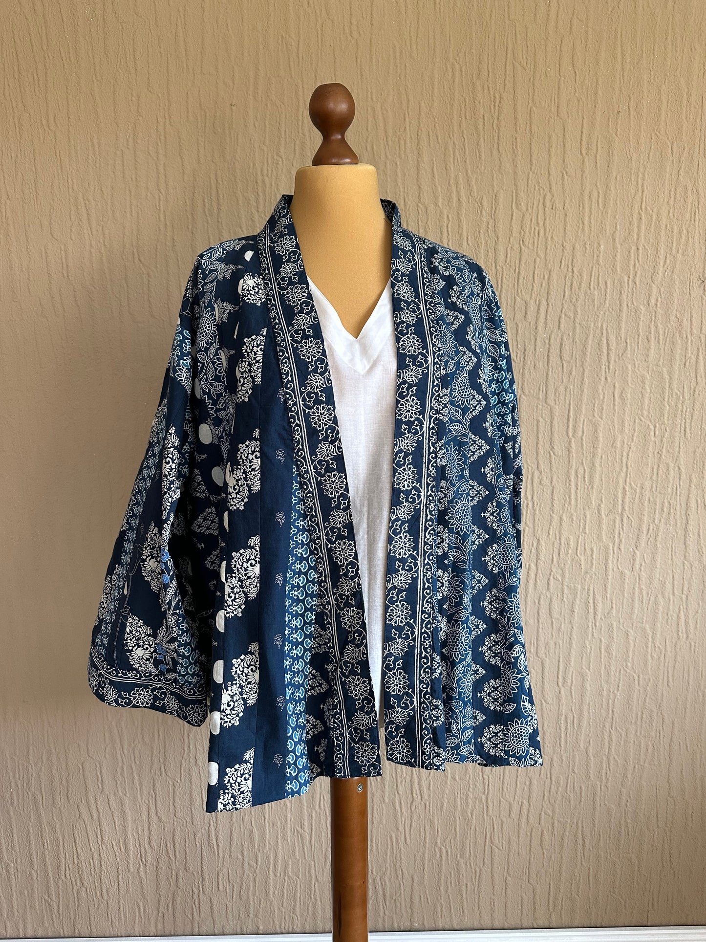 Patchwork Kimono Jacke