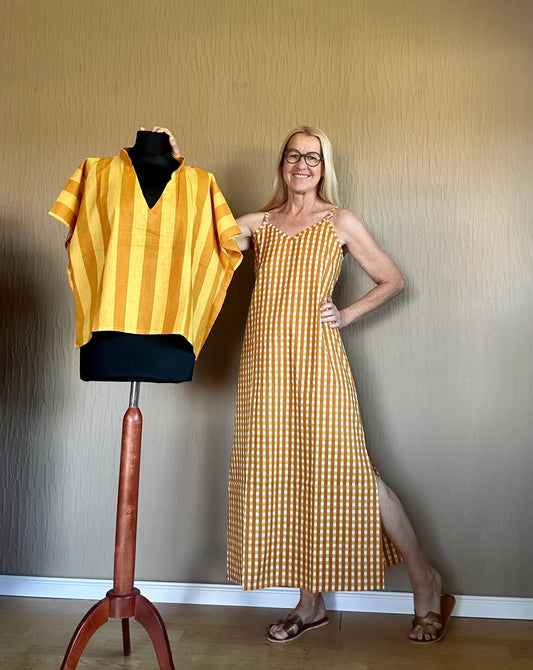 Spaghettiträger Kleid