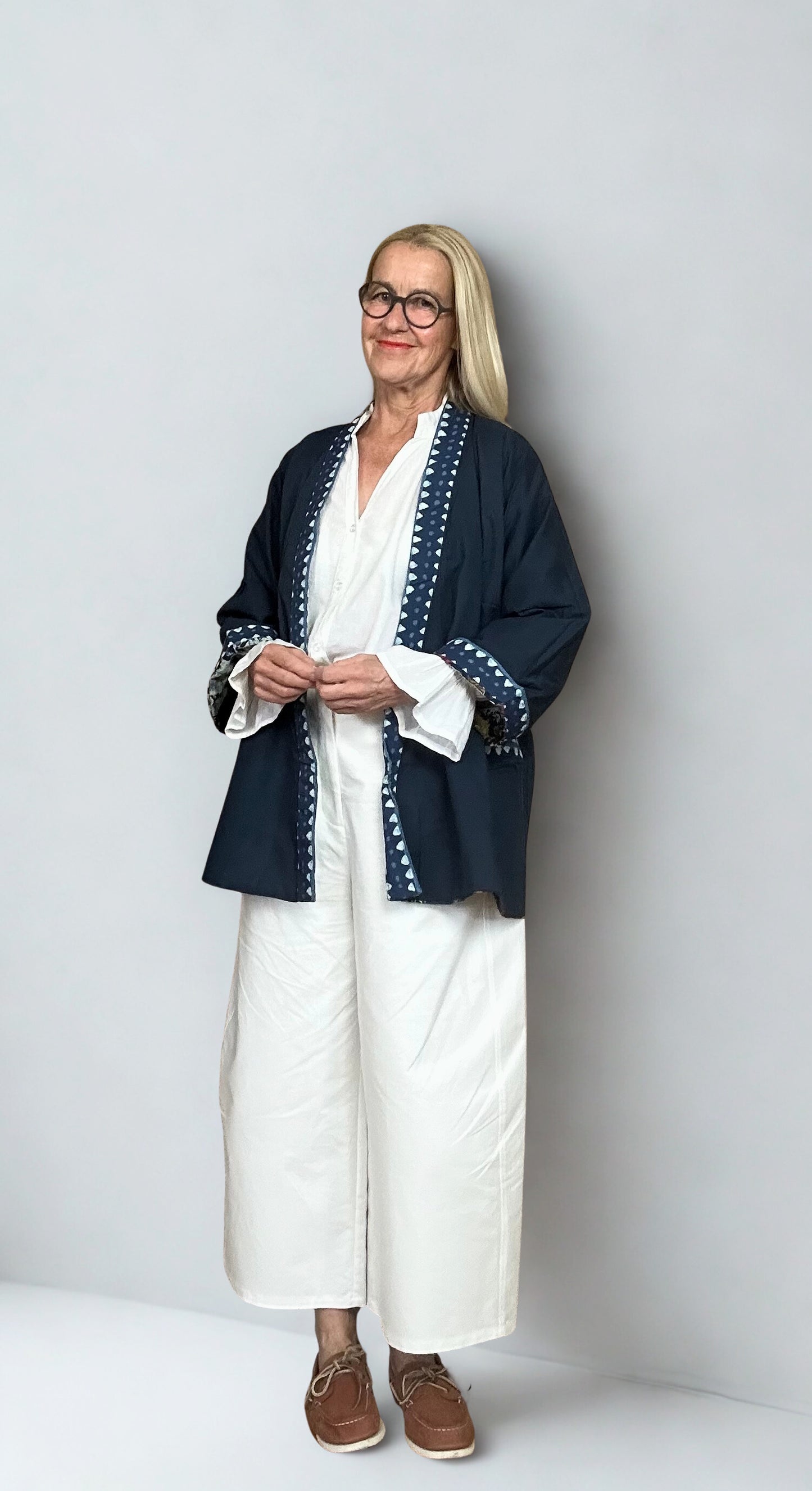 Patchwork Kimono Jacke
