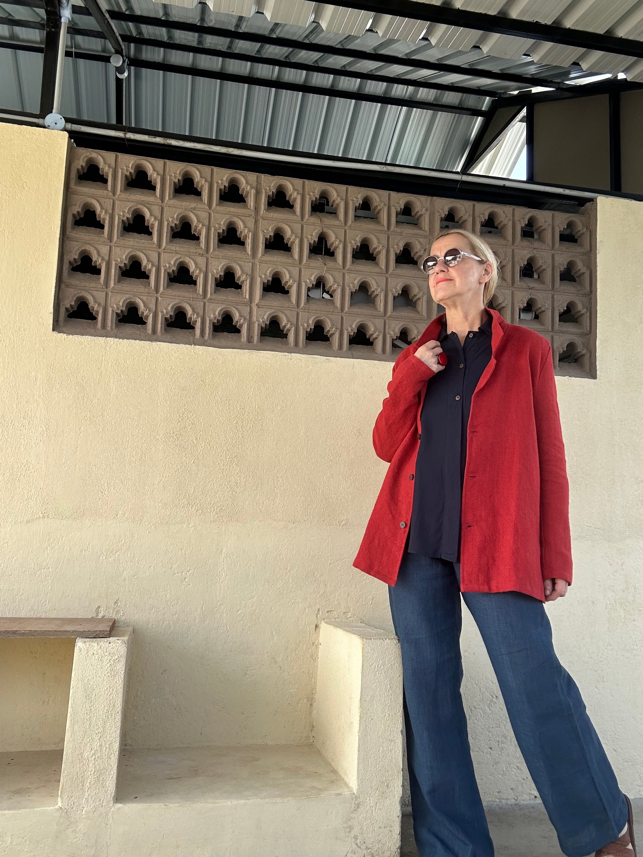 Blazer aus Bio Baumwolle