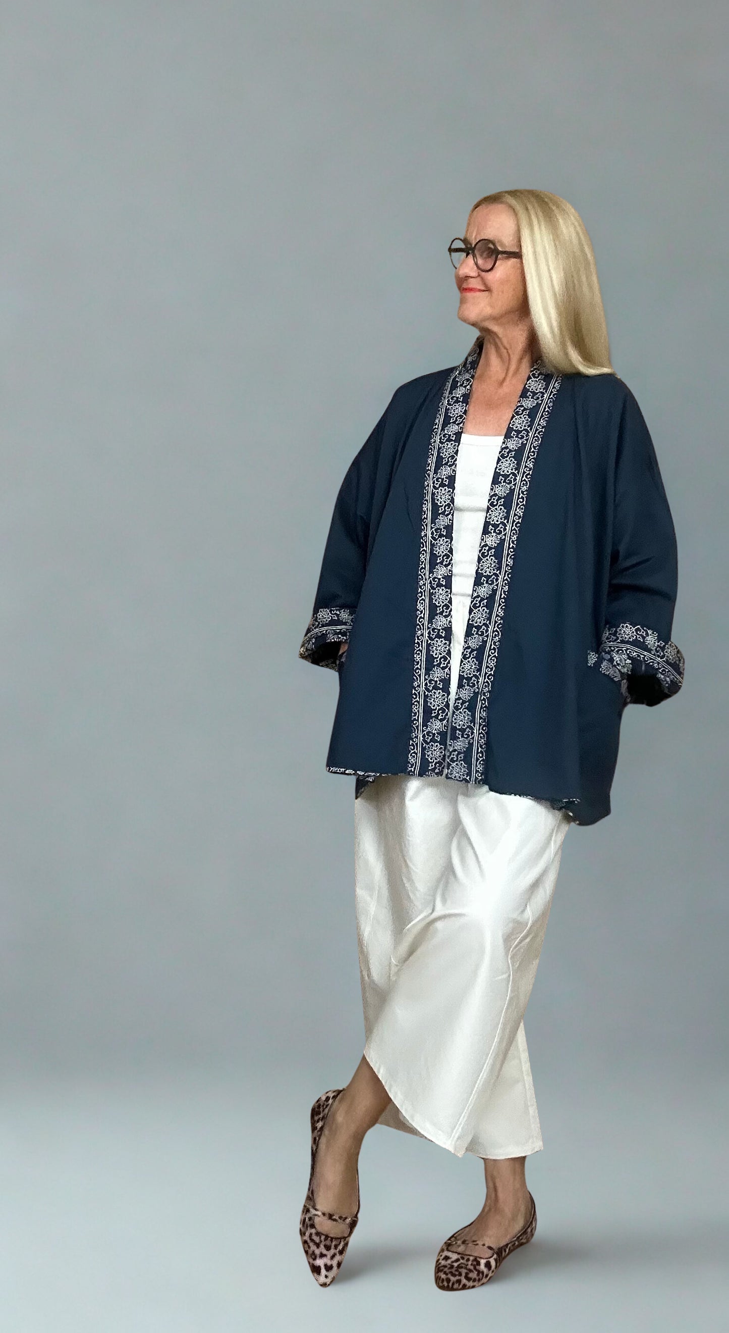Patchwork Kimono Jacke