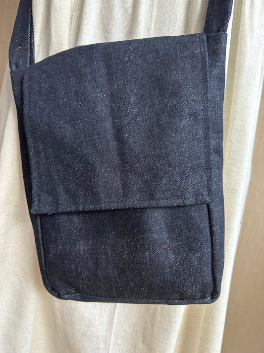 Denim Cross Body Bag