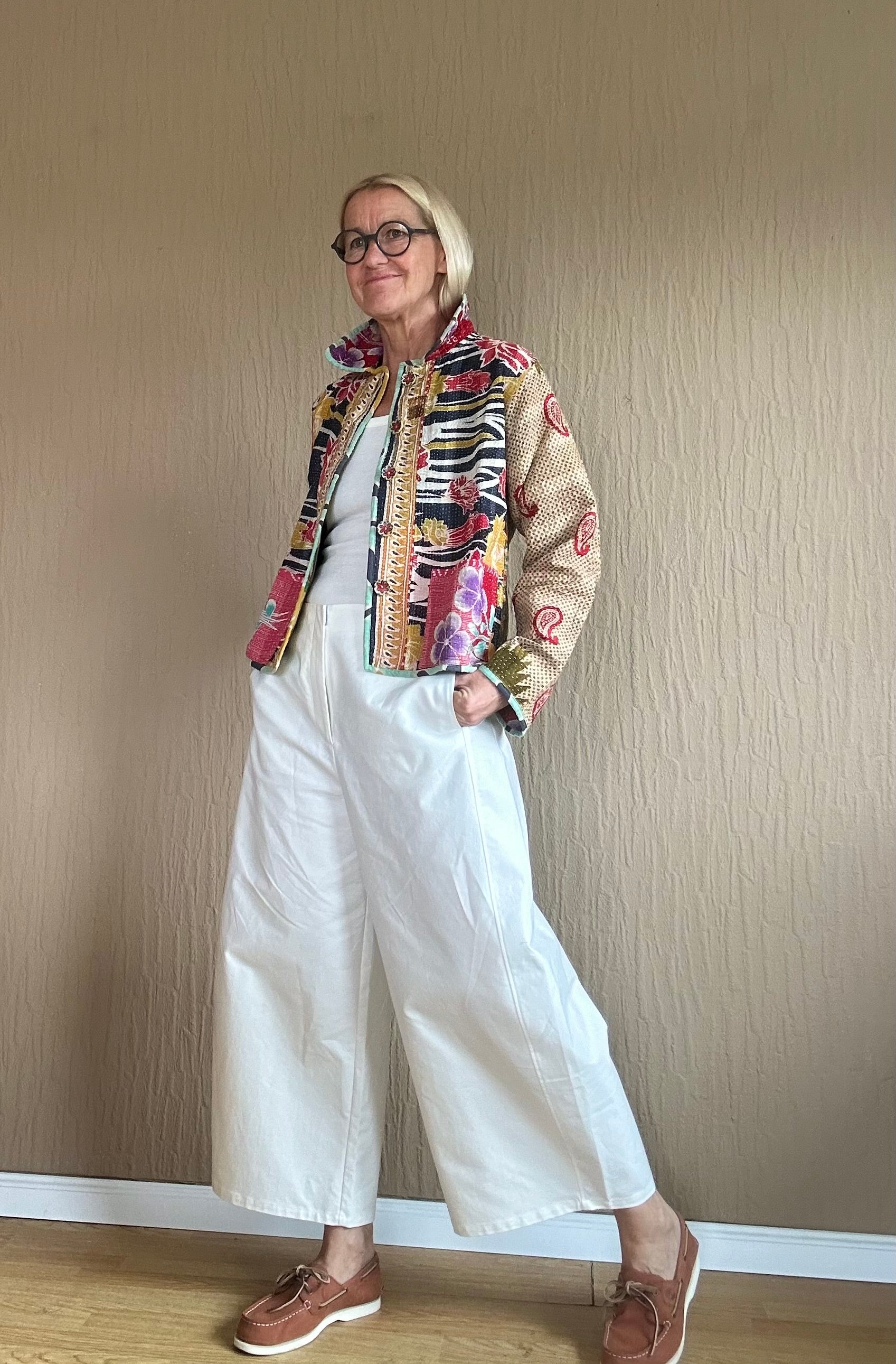 Vintage Kantha Jacke