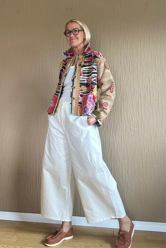 Vintage Kantha Jacke