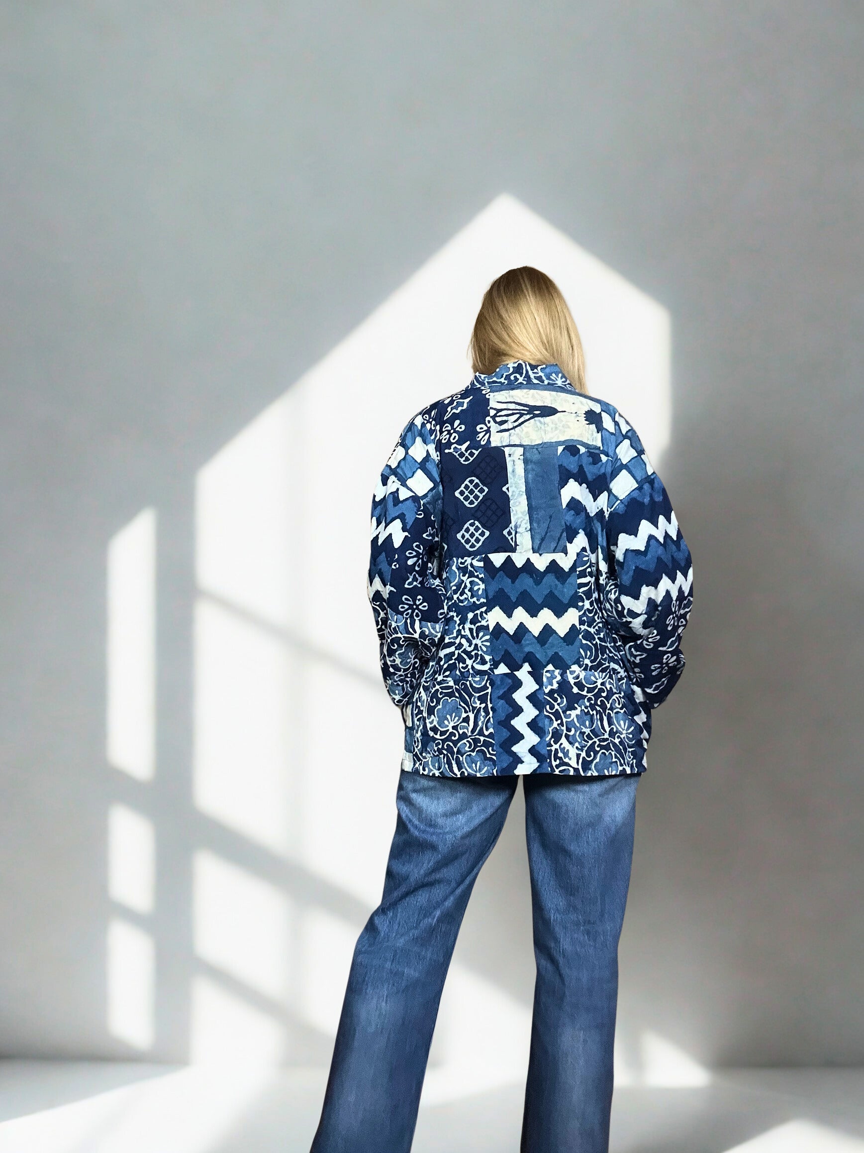 Patchwork Kimono Jacke